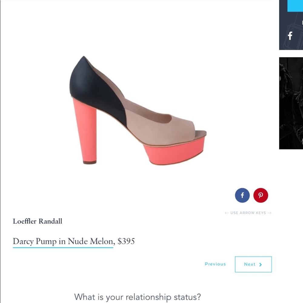 Loeffler Randall Color Block Platform Heels - image 2